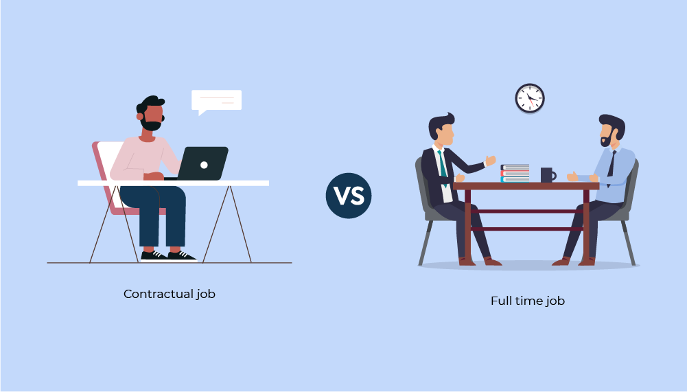 Contract Job vs. Full time 