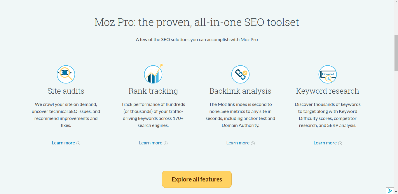 SEO Agency Tools - Moz