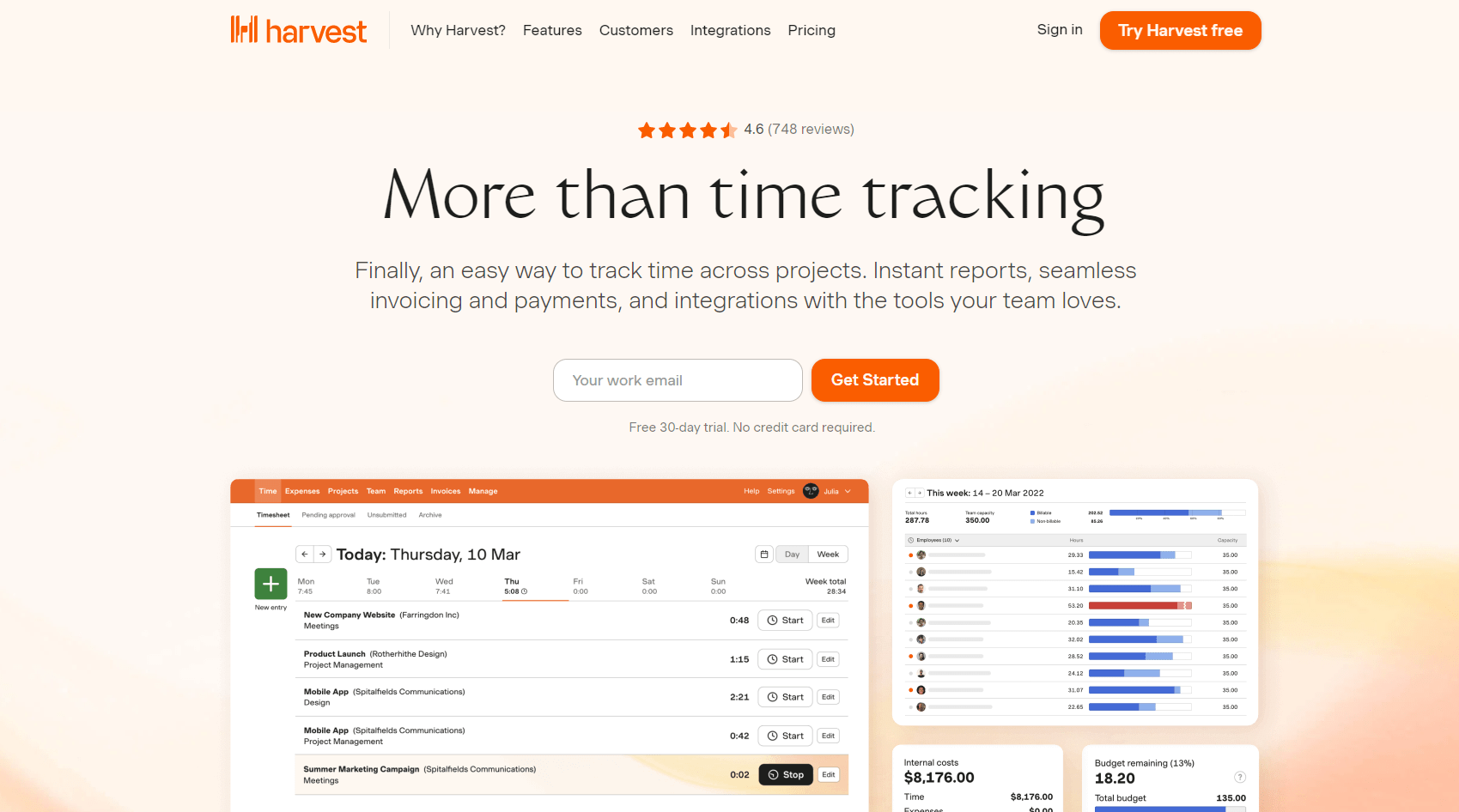 Custom Time Tracking GIFs - Harvest