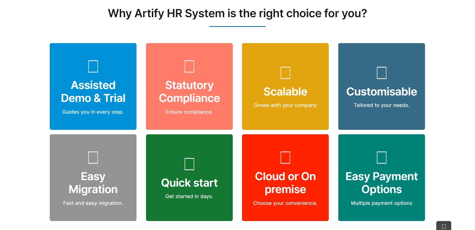 An image of Artify360 mentioning why is it the right HR choice for businesses in Dubai