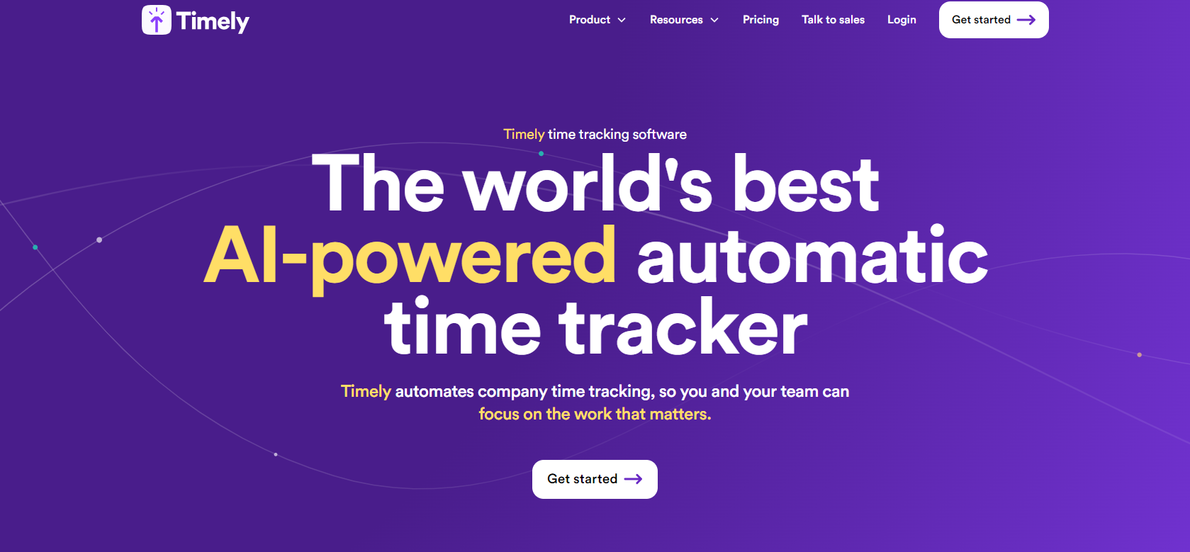 Timely, one of the top time tracking software for virtual assistants