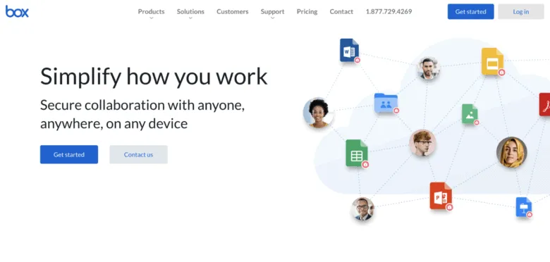 Box, a top virtual assistant software