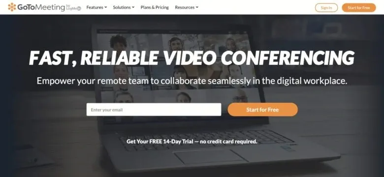 GoToMeeting, one of the best virtual assistant tools