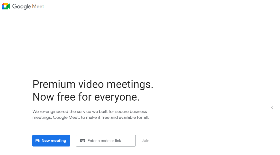 Google Meet, a great tool for virtual assistants