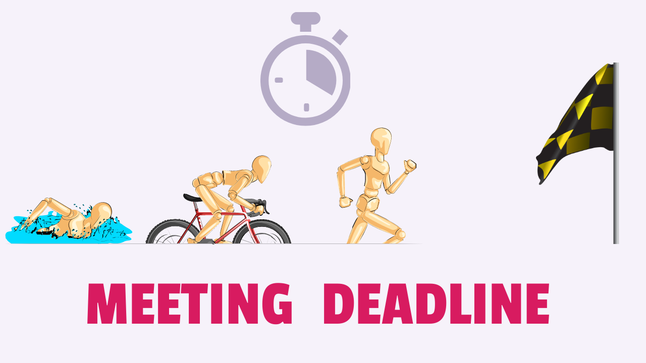 Meeting deadline and increasing workplace productivity