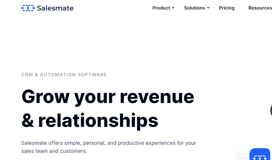 Salesmate, a great virtual assistant software