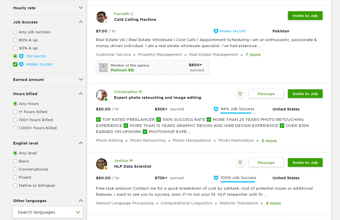 I Earned Top Rated Status On Upwork