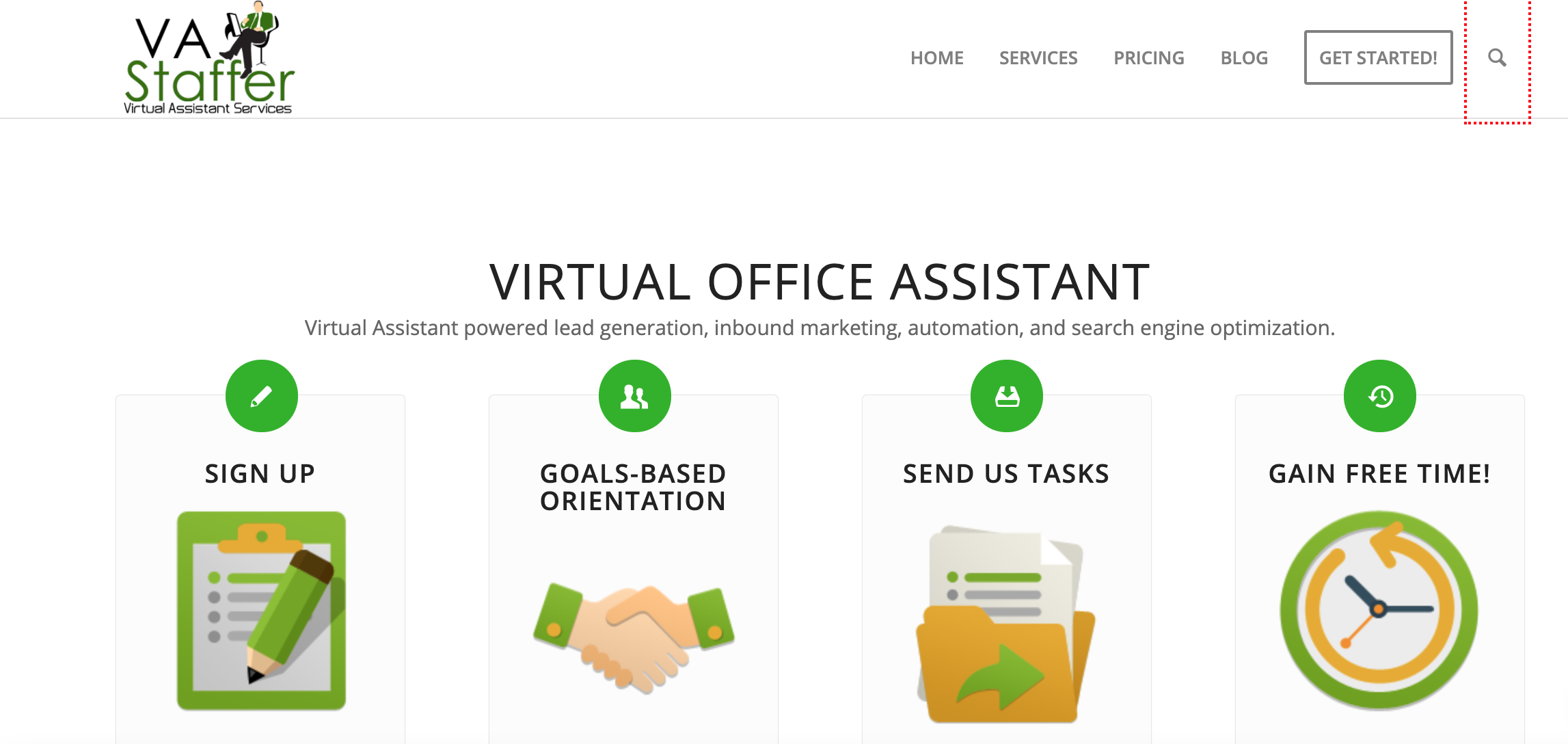 A virtual assistant, va