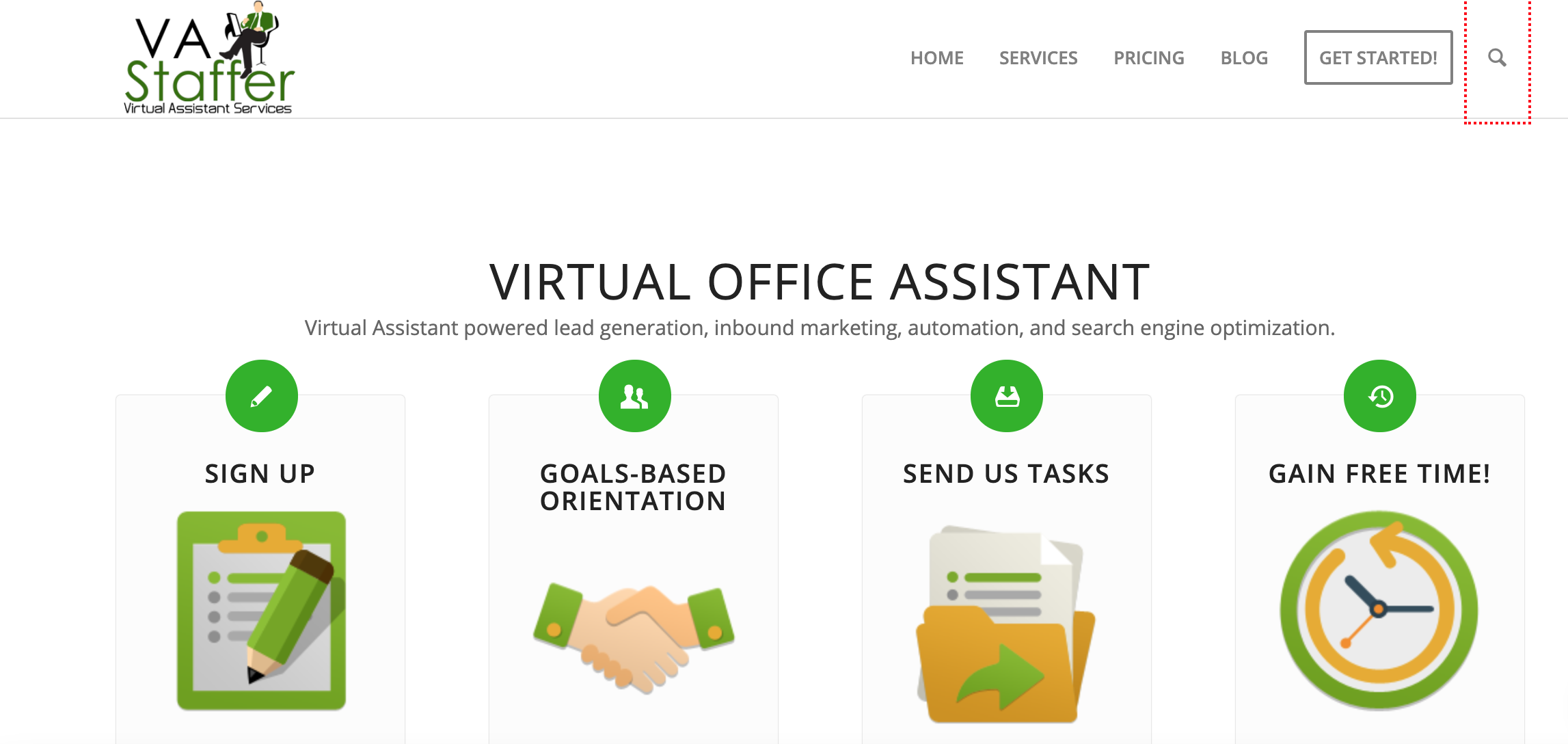 A  virtual assistant,  va