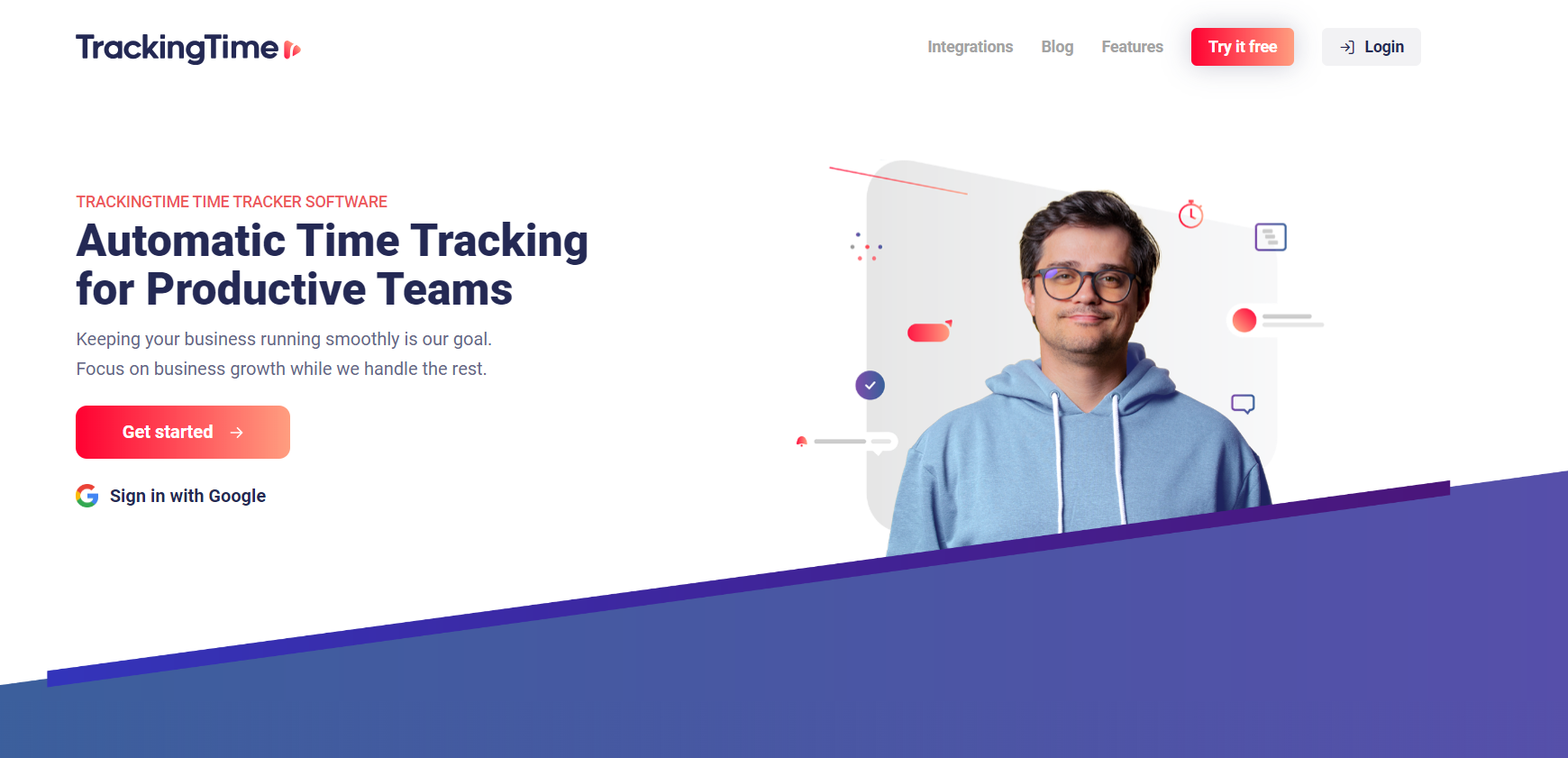 Tracking Time, alternative of TopTracker