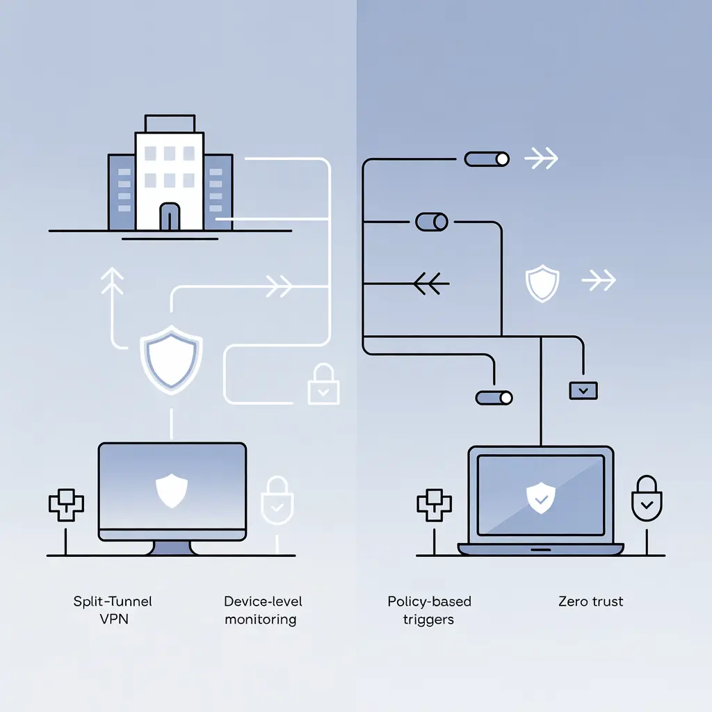 Visibility gaps that stealth monitoring can detect