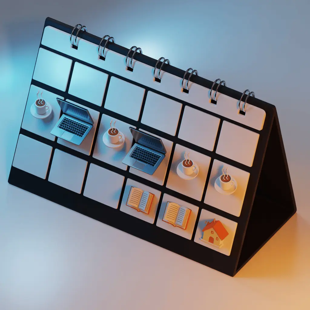 Maintaining work life balance in a week