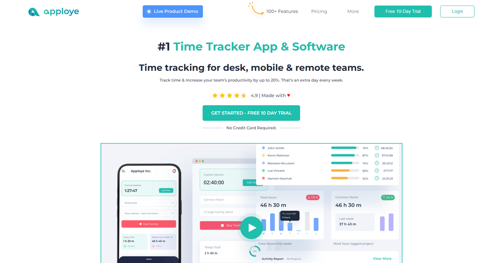 Top 15 time tracking software for virtual assistants