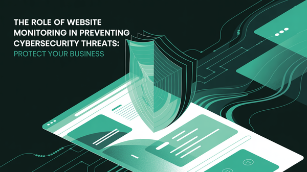 A complete website protection with website monitoring