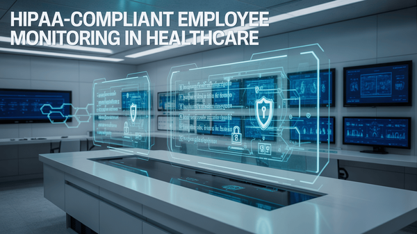 A futuristic lab that is completely secure to store personal healthcare data