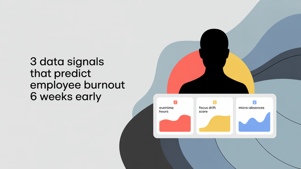 3 data signals that predict employee burnout early