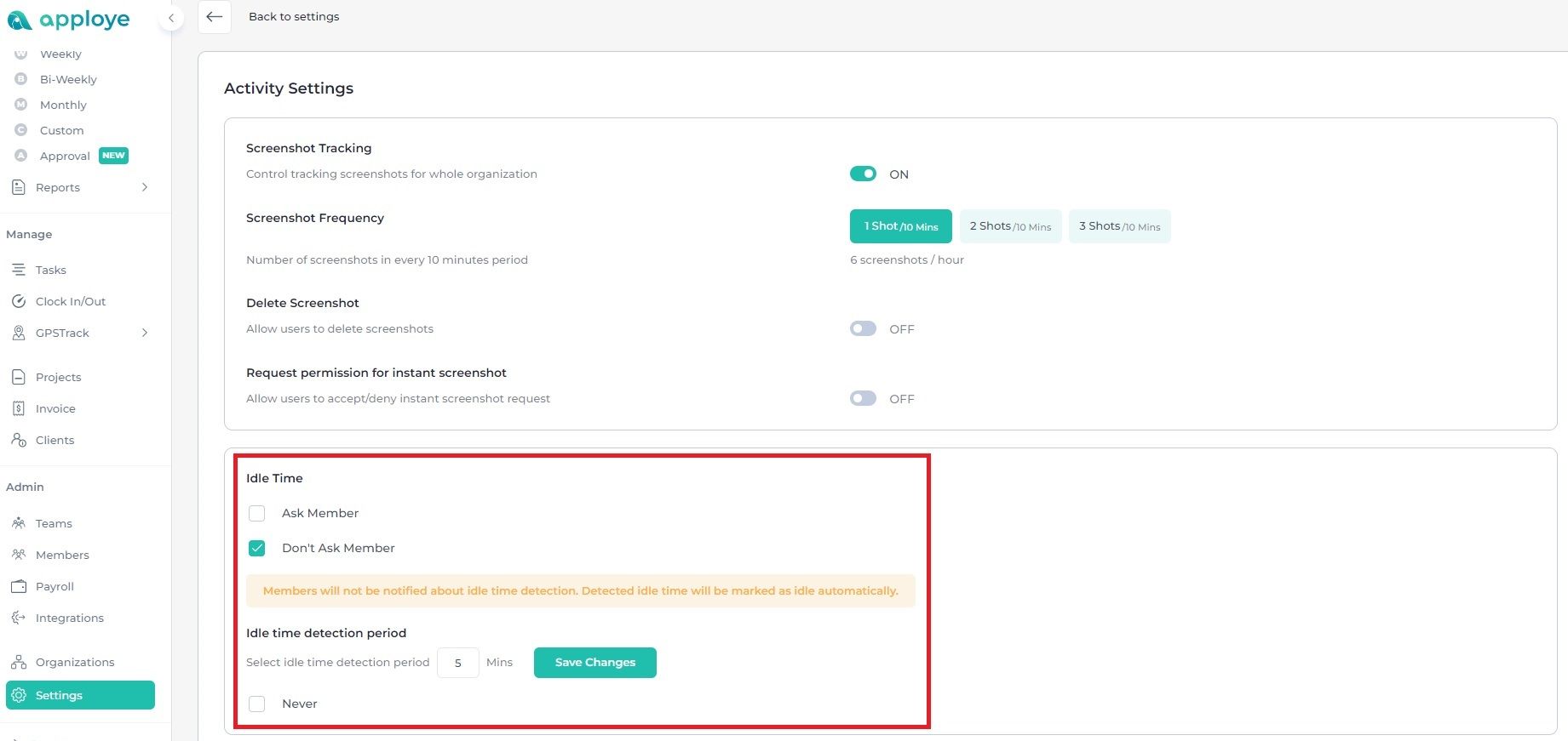 What is Idle Time Tracking?