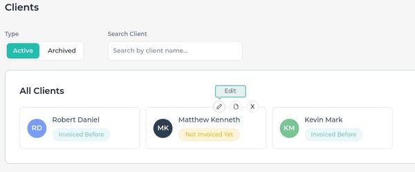 Client Section Overview in Apploye